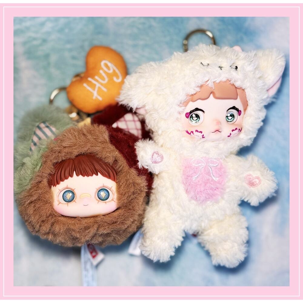 HiToy Maymei Nommi Sheep Nene Shadow Hunt Plush Blind Box Pendant Charm Keychain